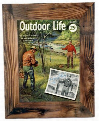 Outdoor Life Opening Day Framed Canvas Print - 18' X 22'