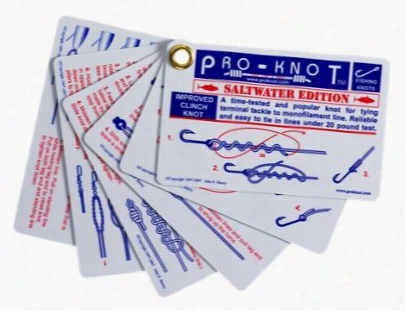 Pro-knot Saltwater Fisihng Knot Cards