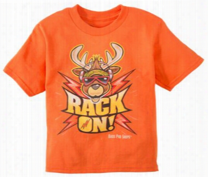 Rack On T-shirt For Toddlrs - Orange - 3t