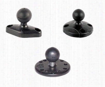 Ram  Mounts Base Wit Ball Mounts - Ram-b-202