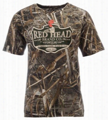 Redhead Sh Ield Logo T-shirt For Men - 2xl - Realtree Maax-5