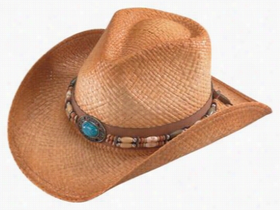 Redhead Weekend Walker Raffia Straw Cowboy Hat For Men - Xl