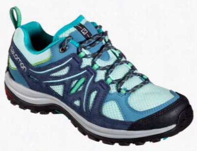 Salomon Ellipse 2 Aero W Hiking Shoes For Ladies - Blue/slateblue/teal Blue F - 10m