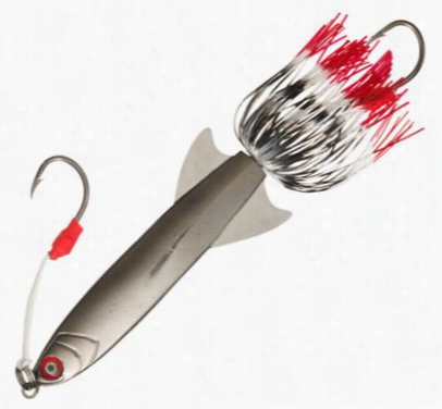 Salt Lifee Salty Blade Jig - Chrome / Grey Back