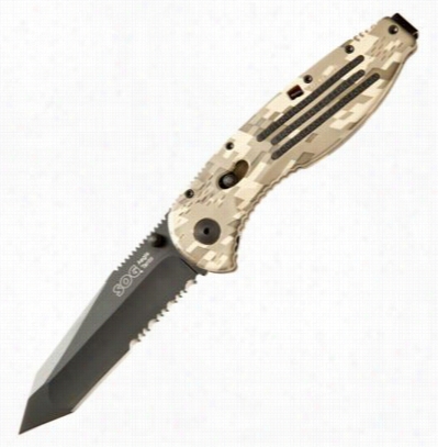 Sog Aegis Tactical Tanto Folding Knife