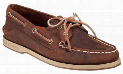 Sperry Top-sider Cptain's Auhtentic Original 2-eye Boat Hsoes For Men  -9.5 Medium D