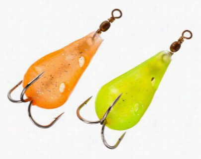 Tackle Beacon By Rod-n-bobb's Teardrop Lures - Chartreuse, Orange