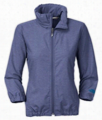 The North Face Wander Fre Ejacket For Ladies  Indigo Pedantic  Heathe R - S