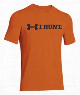 Under Armour I Hunt T-shirt For Men - Rodeo Orange - Xl