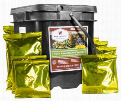 Wisee Company 60 Servign Gourmet Freeze--dried Mmeat Kit