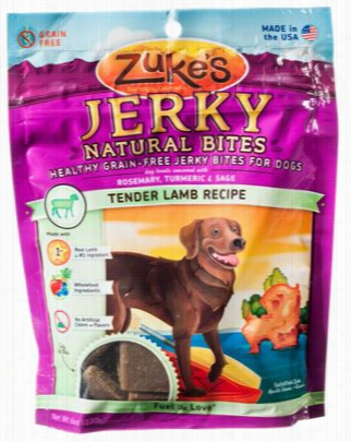 Zuke's Jerky Naturals Dog Treats - Tender Lamb