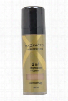 Ageless Elixir 2i N1 Foundation + Serumspf 15 - # 40 Lighg Ivory