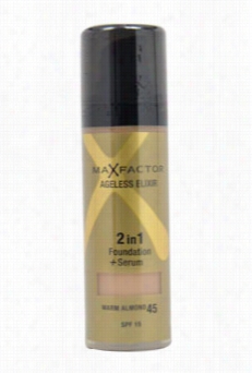 Ageless Elixir 2in11 Foundation + Serum Spf 15 - 4 5 Warm Almond