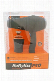 Babyliss Pro Porcelain Ceramic Carrera2 Hair Dryer -- Model # Babp6685n - Lback