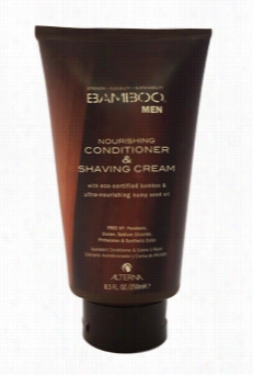 Bamboo Men Nourixhing Conditioner & Shaving Cream