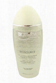 Biosource Tootal And Instant Cleansing Miclelar Water All Mak Rup - Face & Eyes