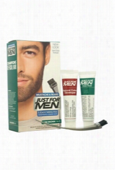 Brush-in Color Gel Mustache &apm; Beard M-45 Gloomy Brown