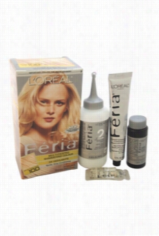 Feria Multi-facted Shimmering  Redness3x Highlights#100 Very Light Blonde- Natural