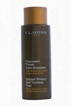 Intense Bronze Self Tanning Tint For Face And Decollete