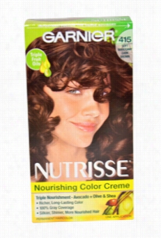 Nutr1sse Nourishing  Color Ceme # 415 Soft Mahogany Dark  Bown