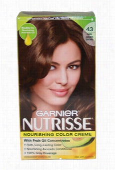 Nutrisse Nourishing Color Creme #43 Dark Golden Brown