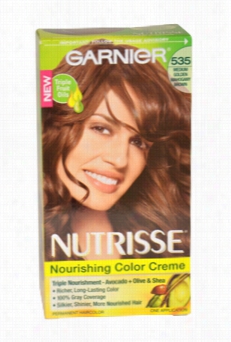 Nutrisse Nourishing Color Creme # 535 Medium Golden Mahogany Brown