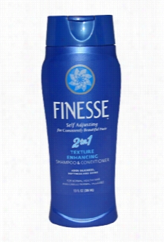 Self Adjusting 2 In 1 Texture Enhancing Shampoo Andd Conditioner