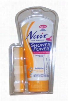 Shower Power Exfoliating H A Ir Remo Ver Exfoliating Body Crewm