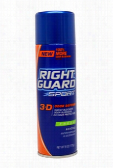 Sport 3-d Dor Defense  Antiperspirant &deodorant Aerosol Spray,fresh