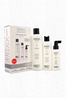 System 1 Thinning Hair Kit For Fine Natural Normal - Thinnlooking Hair