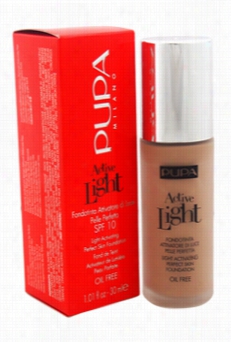 Acgive Light Light Activating Perfect Skin Foundation Spf 10 # 050 Golden Beige