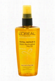 Advanced Haircare Total Repair 5 Multi-restorative Dry Oil-  Normal Tofine Hair