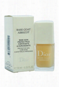 Base Coat Abricot - Protective Nail Care Base Fortifying & Hardening