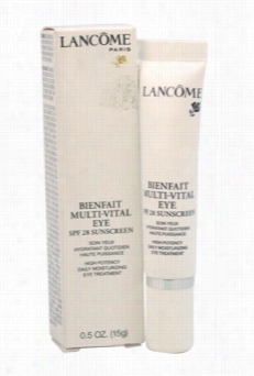 Bienfait Multi-vital Eye Spf 28 Susncreen High Potency Daily Moisturizing Eye Tr