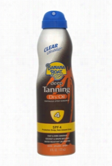 Clear Ultramist Deep Tanning Dry Oil Spray Sunscreen  Spf 4