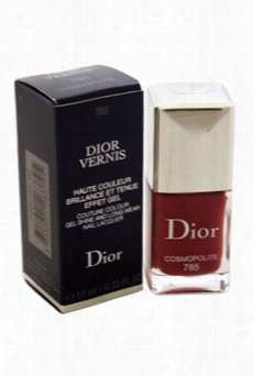 Dior Vernis Coutue Colour Gel Brightness Andd A ~ Time Wear Nail Lacquer- 785 Citizen Of The World