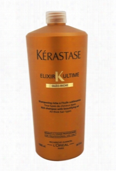 Elixir K Ultime Bain Riche Rich Shampoo With Beautifying Oil