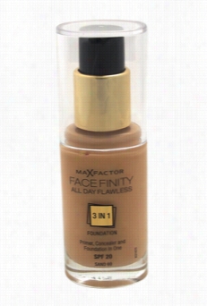Facefinity All Day Falwless 3 In 1 Foundation Spf20 - # 60 Ssand