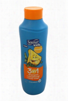 Kids 3 In 1 Shampoo Conditi Oner & Bdoy Wash Pineapple