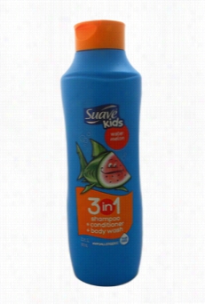 Kids 3 In 11 Shampoo Conditioner & System Wash Watermelon