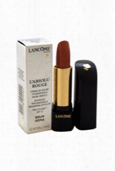 L'absolu  Rouge Advanced Replenishing & Reshaping Lipcolor Spf12-# 76 Brun Sepia