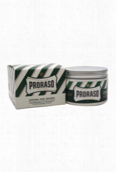 Refreshing And Invigorating Pre-shave Cream Withe Ucalyptus Oil & Menthol