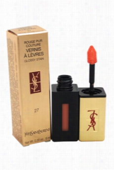 Rouge Pur Couture Vernis A Levres Glossy Stain - # 27 Peche Cerra Colla