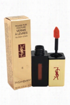 Rouge Pur Couture Vernis A Levres Glossy Stain -  #6 Camel Crisiere