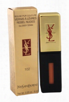 Rouge Pur Couture Vernis A Levres Rebel Ndues Gossy Stain - # 1102  Corail Mutin