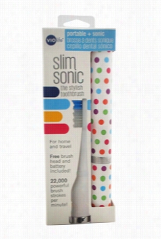 Slim Sonic Electric Toohtbrush - # Vss151 Confetti