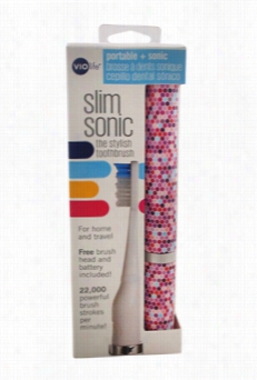 Slim Sonic Electric Toothbrush - # Vss153 Mosaic