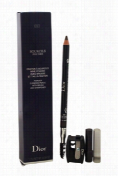 Sourcils Poudre Powde R Eyebrow Pencil With Brush And Sharpener - 693d Ark Brown