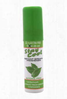 Stay Cool Instant Breath Freshener - Cardamom