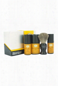 The 4 Elements Of The Eprfect Shave Mid-size Kit - Lemon